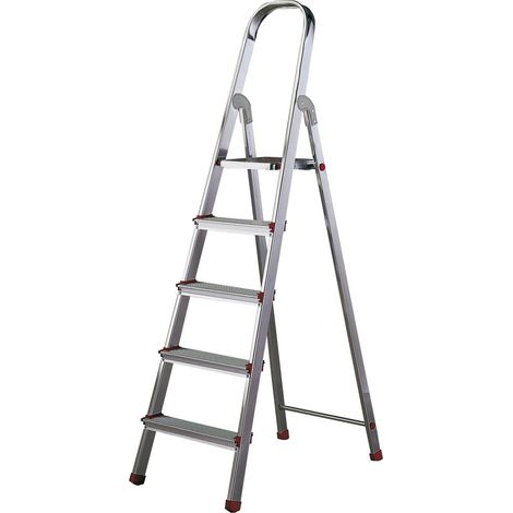 Inländische Aluminiumleiter Plus 5 Pelddop003 EN131 Rolser