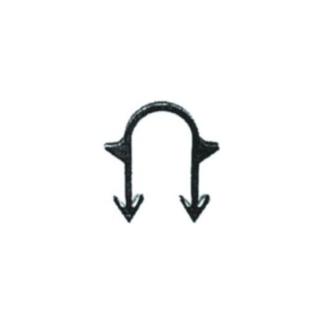 60010503 Clips per apparecchio fissatubo per tubo ø16÷20 impianti radianti - Conf. 900 pz 6001050302001 (1/2)