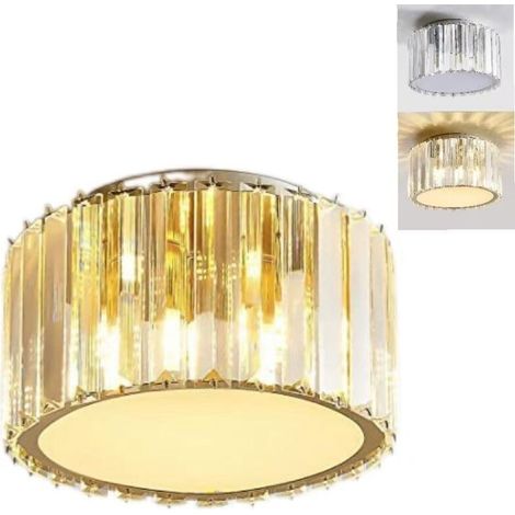 Suspension LED rétro, G9, éclairage LED décoratif, plafonnier en cristal, convient aux cuisines et aux chambres, aucune source lumineuse requise. (1/5)