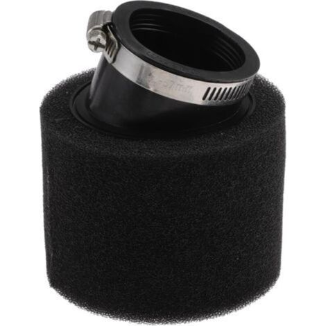 Filtre A Air Universel Pour Moto 48-50mm Filtre A Air En Caoutchouc Mousse Nettoyeur Remplacement Pour Dirt Pit Bike ATV Scooter Moped Go Kart Noir 1 Set (1/5)