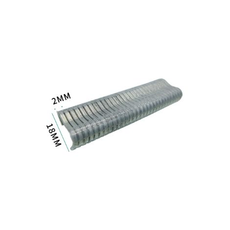 Agrafes à Grillage en Acier Galvanisé, Compatible avec les Grillages 5-11 mm, Idéal pour Sécuriser Cages & Clôtures, 600 Pièces, Emballage sous Blister
