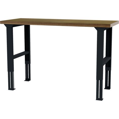 STIER table de travail réglable en hauteur LxPxH 1500x600x760-1060 mm