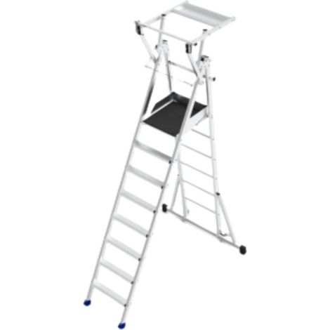 ULTRALU - PIRL RM Autostable de chez ULTRALU 100% Réparable en Alu - Hauteur de 0,50 à 2,25m - Hauteur de plancher 1,75m