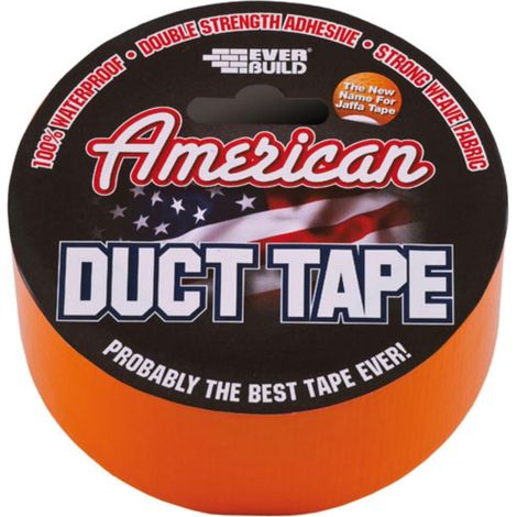 Everbuild 700978-STX Everbest 25m x 25m Orange 50mm American-Style Conduit Tape
