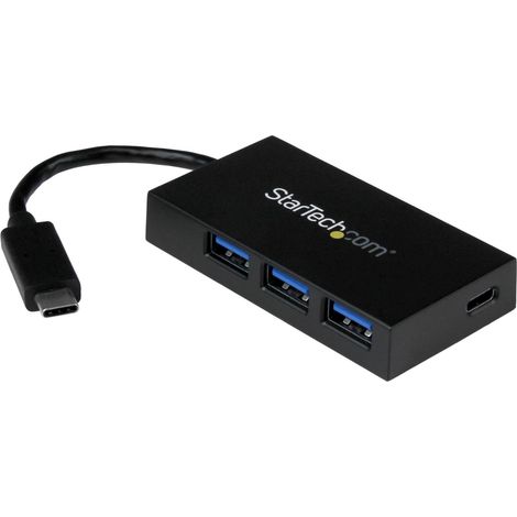 StarTech.com Hub portatile USB 3.1 Gen 1 a 4 porte - USB-C a 3 USB-A e 1 USB-C HB30C3A1CFB (1/4)