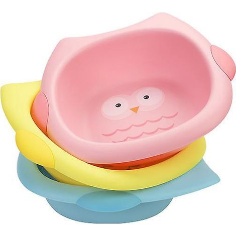 ensemble De Trois Pices De Lavabo Cochon (rose, Jaune, Bleu) Lavabo Pour Bb Paissi Bb Lavage La Maison Lavage Du Visage Visage Enfants Dessin Ani (1/5)