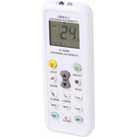 Télécommande Universelle Intelligente pour Climatiseur Portable - Modèle K‑1028E (1/5)