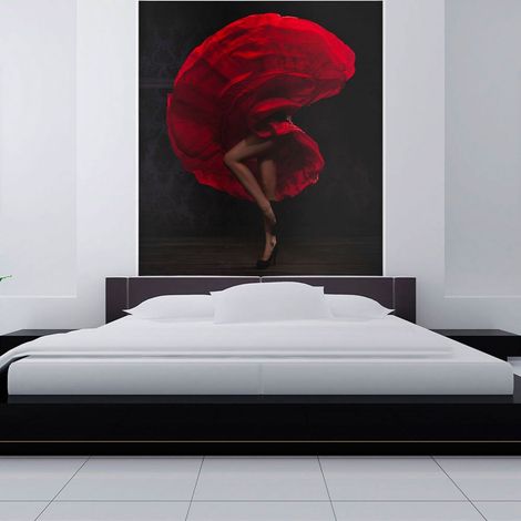 Papier peint danseuse de flamenco - 400 x 309 cm (1/4)