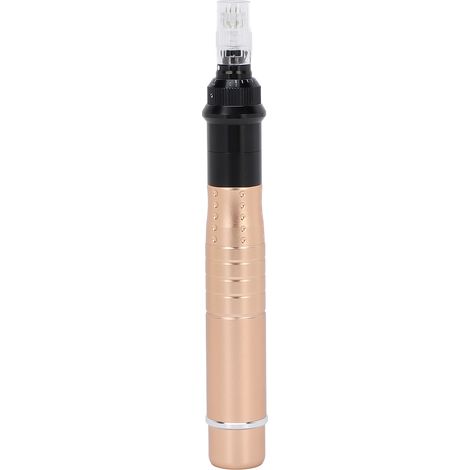 Stylo de micro-aiguilles professionnel pour l'élimination des acrochordons, avec 2 cartouches d'aiguilles de rechange pour le visage et le corps, usage domestique. (1/5)