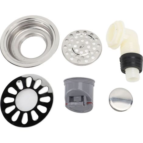 GLOGLOW 304 Arec en Acier Inoxydable Évaluer Rond Drain, Drain de Sol Rond de 9 Cm, Conception Circulaire, Salle de Bain, Balcon, Hôtel, Auberge, Drainage de la Machine à Laver 304 Plancher à (1/5)