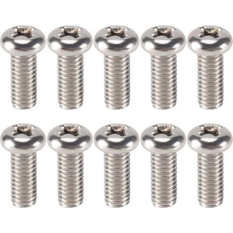 10 Vis M4x10mm Pour Support de Montage Moniteur TV Écran LCD Ordinateur (1/4)