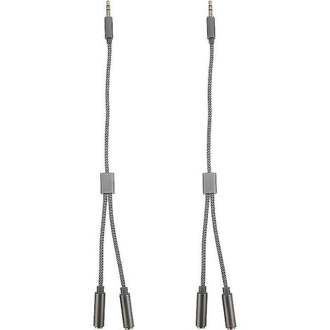 2 Stück Nylon-Gewebe-Audio-Konverter (1/3)