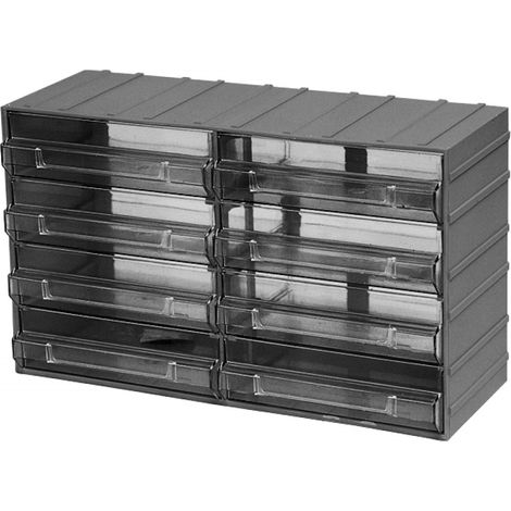 CASSETTIERA PLASTICA 8 POSTI L123 P180 H50CM MAURER