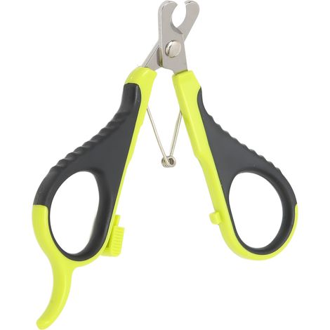 Coupe-ongles ergonomique pour animaux de compagnie, coude à ressort, pour chatons, chiots, furets, oiseaux, chats, lapins (1/5)
