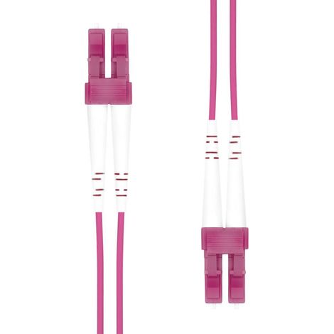 Câble à fibre optique Garbot LC/LC-PC OM4, 0,5 m, B-01-50405