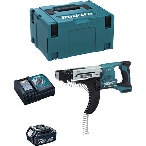 Magazinschrauber MAKITA DFR550RTJ1 (1 x 5,0 Ah + DC18RC + MAKPAC 3) (1/5)