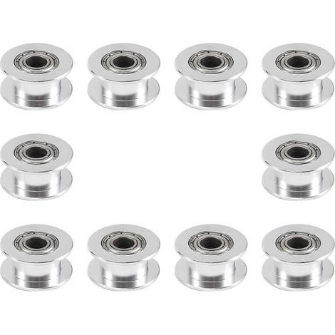 20 5mm Aluminium-Zahnriemen für 3D-Drucker, 6mm Breite (10 Stück)