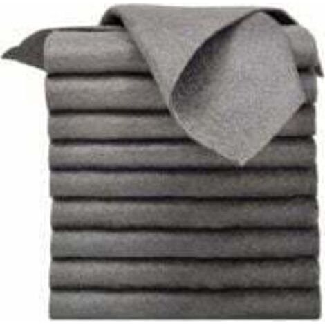Chiffon de Nettoyage Magique pour Les Vitres, 5 Pièces Chiffons Nettoyage Magique Epaissi Forte Absorption d'eau Outils pour Verre Voiture Maison Cuisine Salle de Bain (1/5)