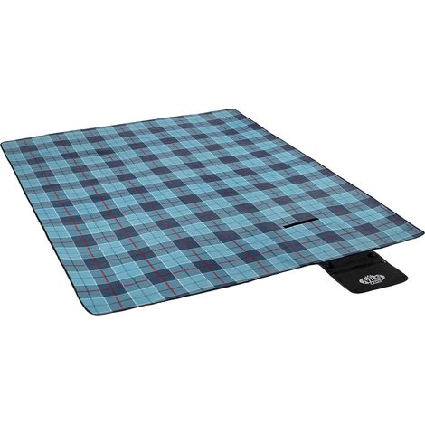 NC8002 Alfombra de picnic a cuadros azules 250x200 PE ALU Nils Camp (1/5)