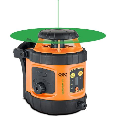 Rotationslaser FLG 190A-Green GEO FENNEL mit FR 45 - 292195 (1/5)