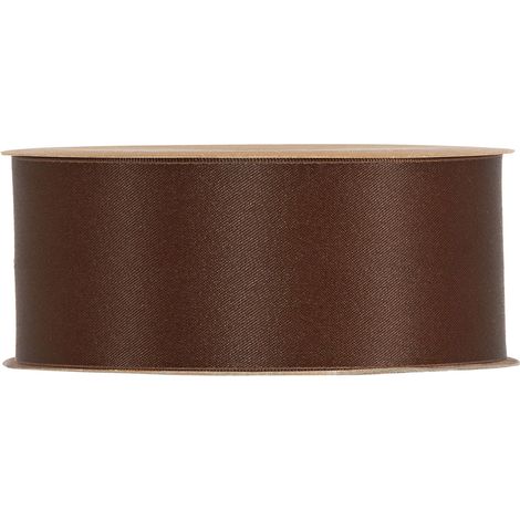 Piovaccari Nastro Recycled Pet Ribbon 25 Mm 20 Mt Dark Brown