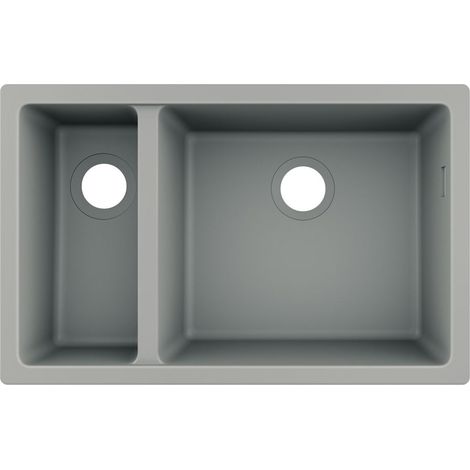 HANSGROHE 43433380 Unterbauspüle 180x450 (1/4)