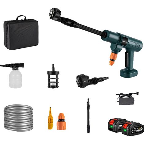 Nettoyeur haute pression, pression de 200 BAR, sortie 6-en-1, 2 Batterie (1/2)