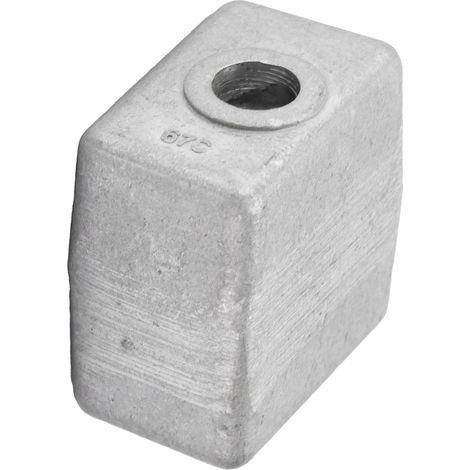 Bloc Anode en Alliage de Zinc Antioxydant Anti-Corrosion 393023 Compatible OMC Stringer/Cobra 1982-1993 (1/5)