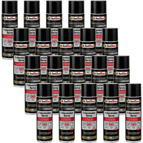 IsolBau Adesivo spray per fogli e membrane Folienkleber 20 x 500 ml (1/5)