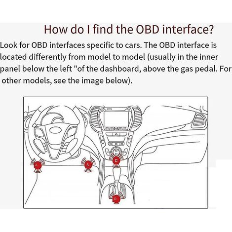 V100 Kfz-Diagnosegerät: Digitaldisplay-Scanner, universeller Codeleser, Zündungsprüfer