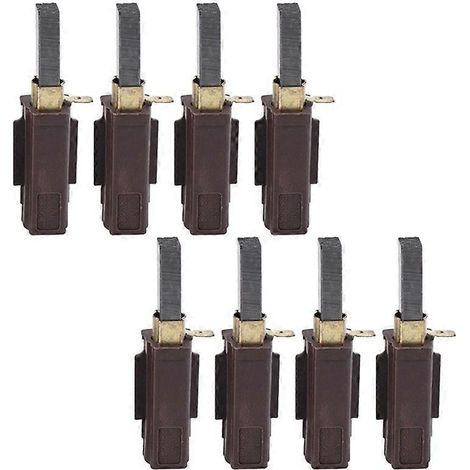 Jeu de 8 Charbons Moteur pour Aspirateur 2311480 333261 33326-1, Balais en Carbone de Rechange, Pièces Compatibles Universelles (1/5)