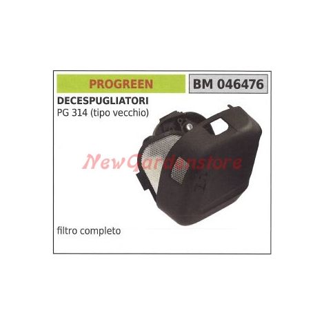 PROGREEN Filtro de aire para desbrozadora PG 314 tipo antiguo 046476