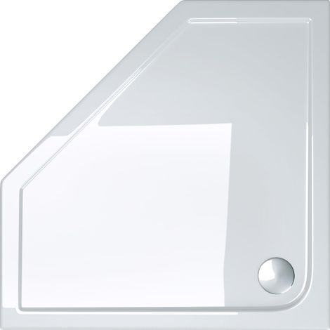 doporro Piatto Doccia 100x100x4cm in Acrilico Faro5W, Forma: Quadrato, Bianco (1/5)