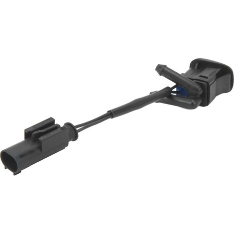 Lanceur de lave-glace 61668361042 noir, remplacement pour BMW Série 5 525i 2001-2003, buse d'essuie-glace avant. (1/5)