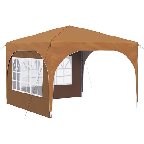 Maison Exclusive - Pop-up Partyzelt 290 x 290 x 245 cm Beige (1/5)