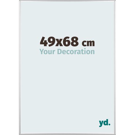 Cadre Puzzle 49x68 cm - Argent Brillant - Aluminium - Kent. (1/5)