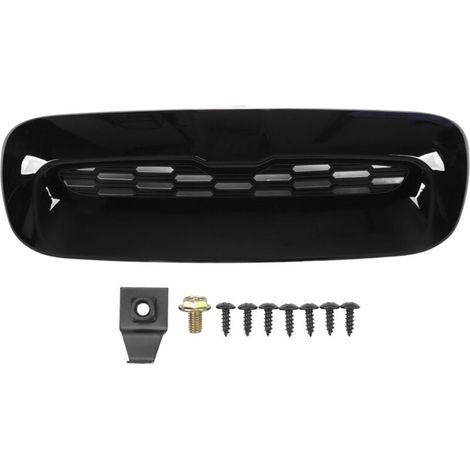 Enowelir Capot supérieur de voiture noir brillant avec évent de capot avant en maille adapté pour Mini Cooper S R56 R55 R57 R58 R59 2007-2014 (1/3)