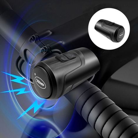 Sonnette vélo électrique - Non spécifié - 125dB - Alarme antivol - Rechargeable USB - Étanchéité IPX5 (1/5)