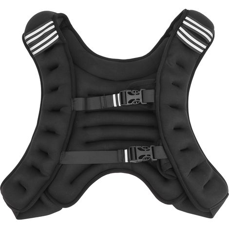 GARRYFIZH Gilet lesté d'exercice, veste d'entraînement de force avec boucle réglable pour l'entraînement physique (1/5)