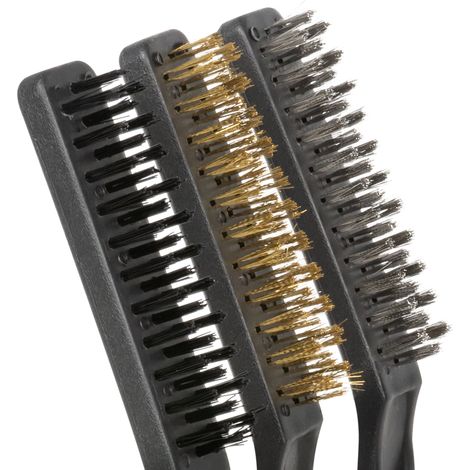 SET DE 3 CEPILLOS METÁLICOS  JBM52515 (1/3)