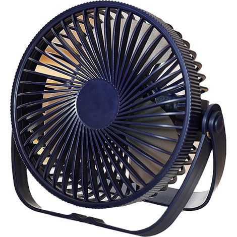 Ventilateur De Table - 2 Vitesses - Puissance Électrique - Pour Bureau Maison Cuisine Camping - 1 Unité (1/5)