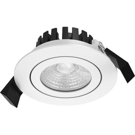 EVN LED-Deckeneinbauleuchte P65080102 3000K IP65 weiß (1/3)