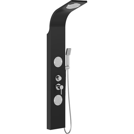 Mexen Gros panel de ducha, negro - 7619-03-70 (1/2)