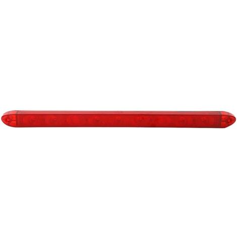 Feu de frein LED arrière 3e haut 9LED étanche – Lentille en plastique ABS – Installation facile pour remorque camping-car bus camion