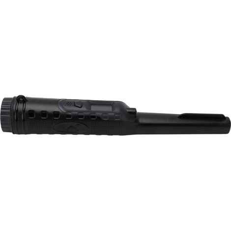 Détecteur de métaux portable à haute sensibilité, étanche, noir, avec 3 modes d'alarme et une grande précision. (1/5)