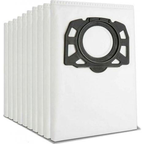 10 Stück Filterbeutel Staubsaugerbeutel für Kärcher 2.863-006.0 KFI 487 Staubsaugerbeutel für Kärcher WD4 WD5 WD6 WD5P WD6P MV4 MV5 MV6 Multifunktionsstaubsauger (1/5)