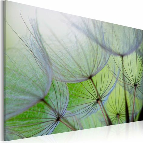 Tableau pissenlit dans le vent - 60 x 40 cm (1/3)