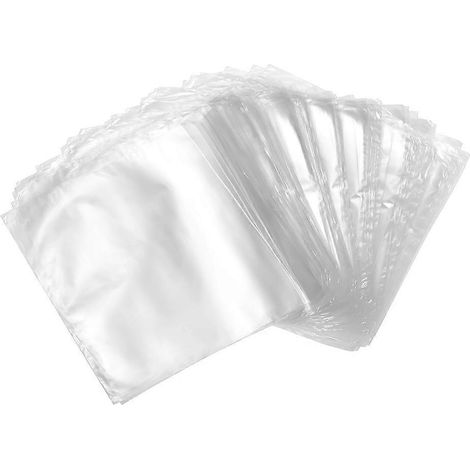 100 sachets thermorétractables en POF, film de plastification imperméable et transparent, pour savons, bombes de bain et loisirs créatifs, taille 1-2232CM-White