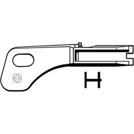 1PZ CHIAVI PER CILINDRI FICHET FT510 - FT510