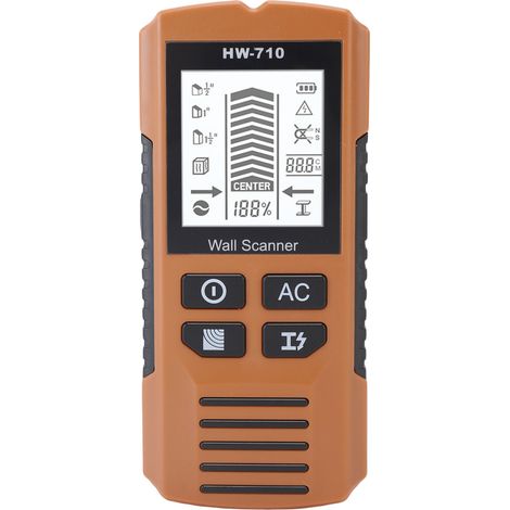 Multi Function Metal Detector High Sensitivity Accurate Positioning Handheld Metal Scanner Yellow